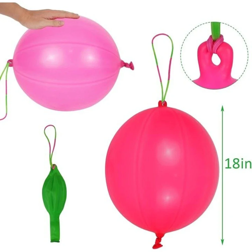 Neon Punch Balloons, (40-pack) Birthday Party Favors
